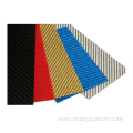 Colorful carbon fiber sheet with light weight